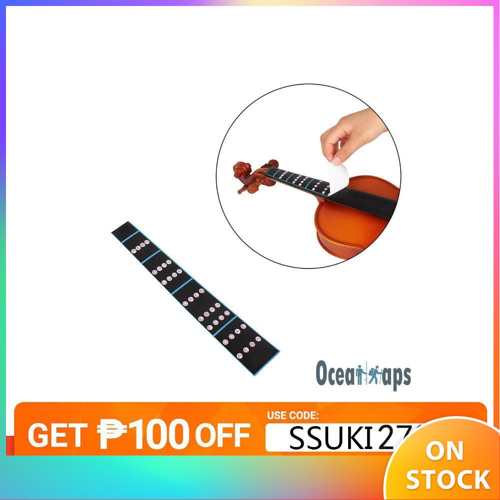 2pc Violin Finger Marker Tapes Fingerboard Fretboard Sticker Shopee