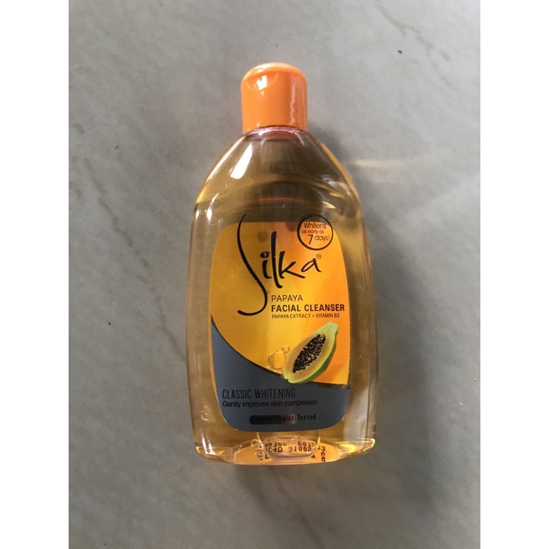 Silka Papaya Facial Cleanser 150ml Shopee Philippines