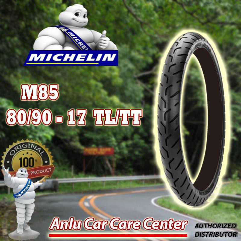 MICHELIN MOTORCYCLE TIRE 80/90 17 50S M85 TT/TL Shopee Philippines