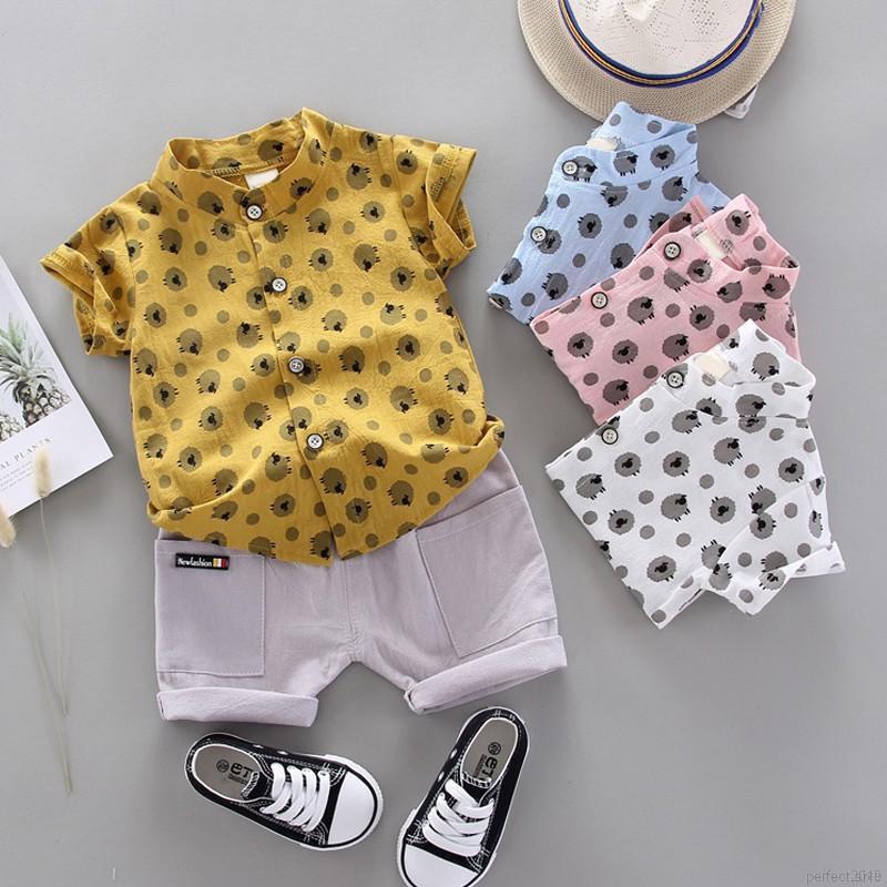 animal print shirt for baby boy
