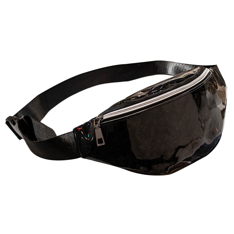 black fanny pack womens