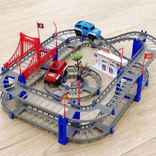 flexible track car set