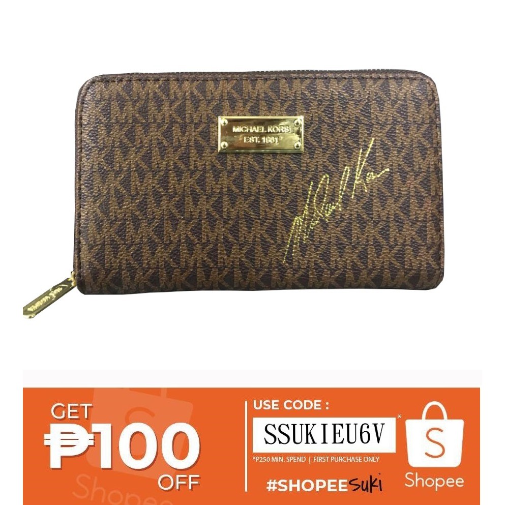 mk long wallet