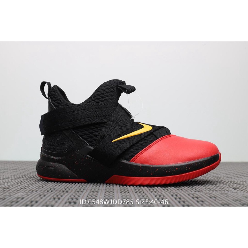 lebron james red bottom shoes