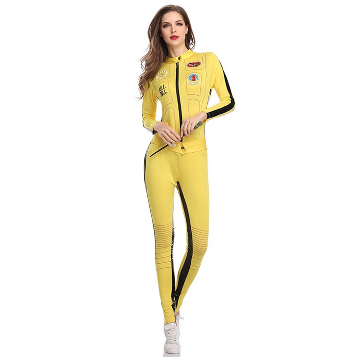Kill Bill Yellow Jumpsuit Halloween Movie Costume Shopee Philippines
