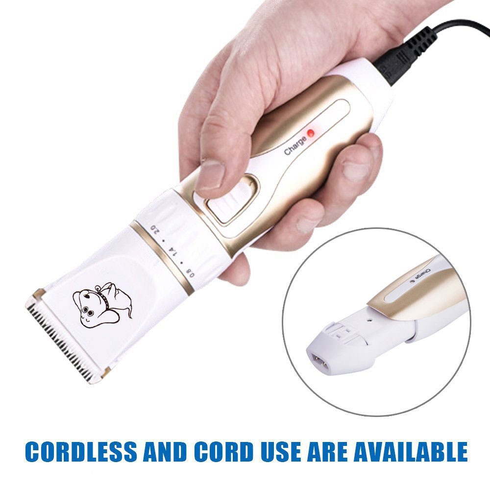Electric Cat Dog Hair Trimmer Shaver Pet Clipper 240v 110v