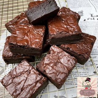 Home-baked Chocolate Fudge Brownies by Bernadette’s Kitchen