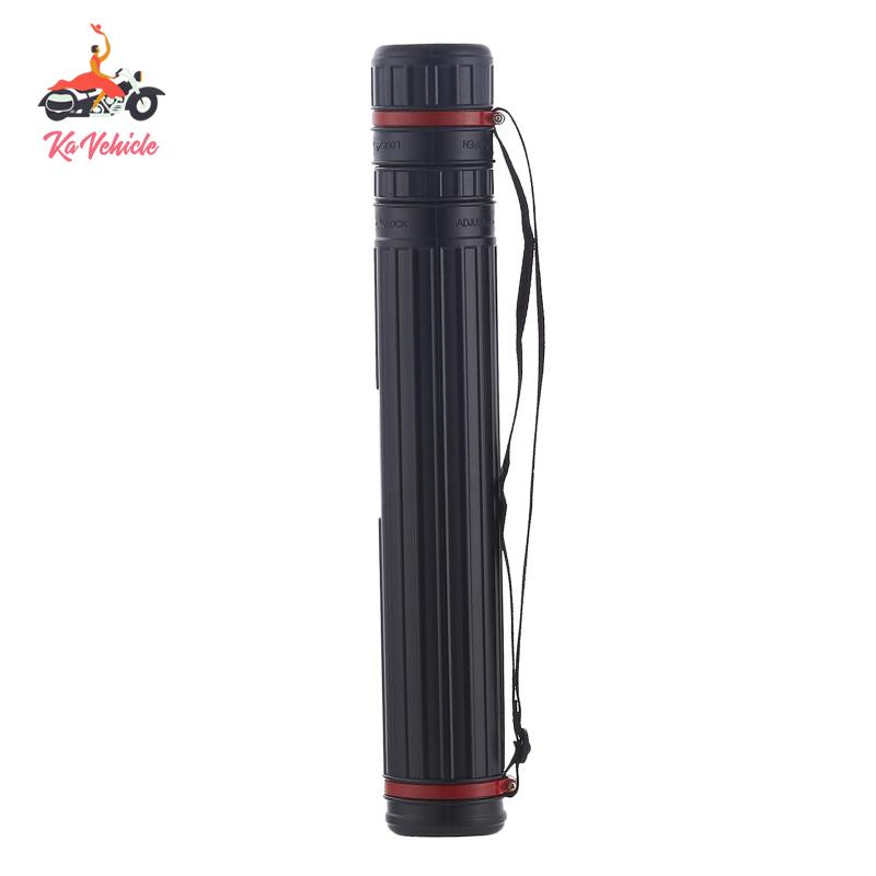 [whstrong] Telescoping Document Poster Storage Tube with Shoulder Strap Plastic Adjustable