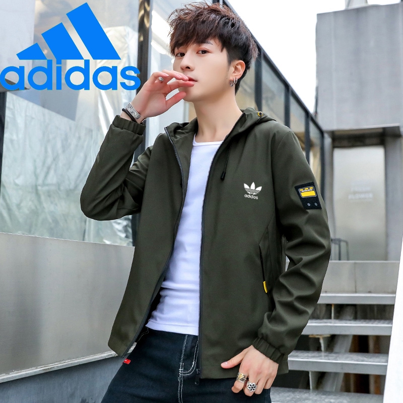 adidas jacket with zipper pockets