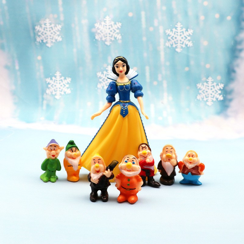 seven dwarfs toy set