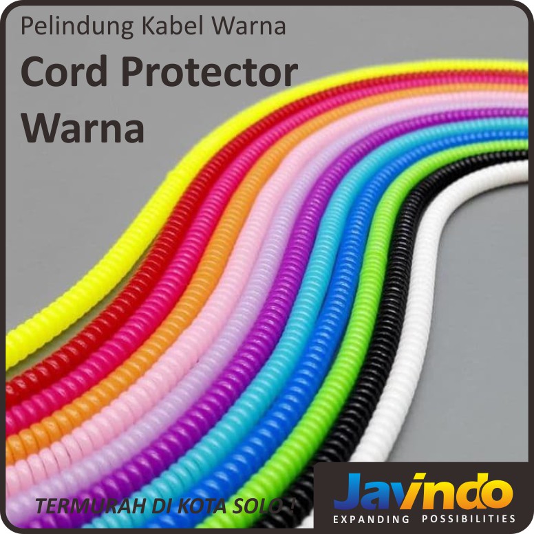 Solid Color Cable Protector / Spiral Cable Protector Cord Shopee