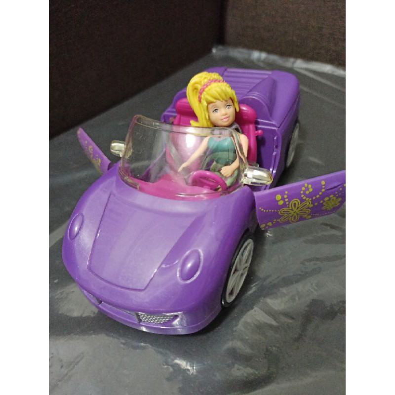 polly pocket purple car