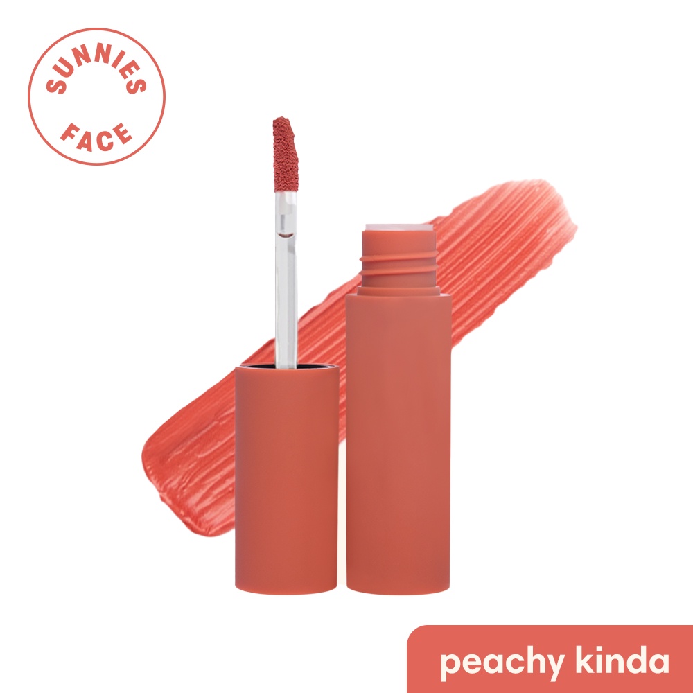 Sunnies Face Lip Dip [Whipped Matte Liquid Lipstick] (Peachy Kinda