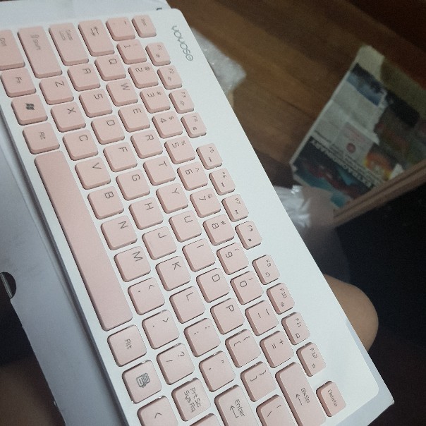 Yoyoso Stylish Colorful Wireless Keyboard Shopee Philippines