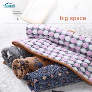 ◘BL Flannel Thickened Pet Soft Fleece Pad Pet Blanket Bed Puppy Dog Cat Sofa Cushion Home Rug Sleepi #2