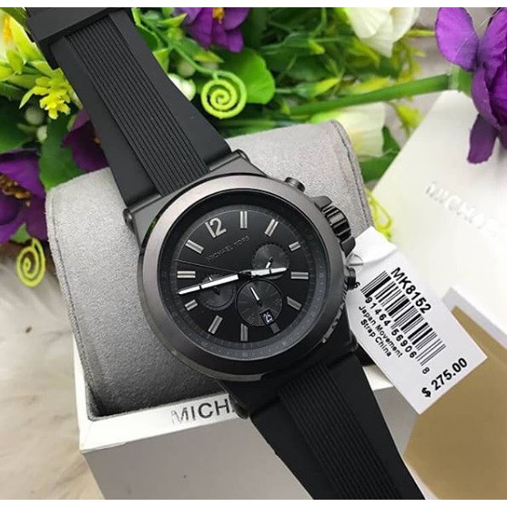 Michael Kors Men's Black Dylan Watch 