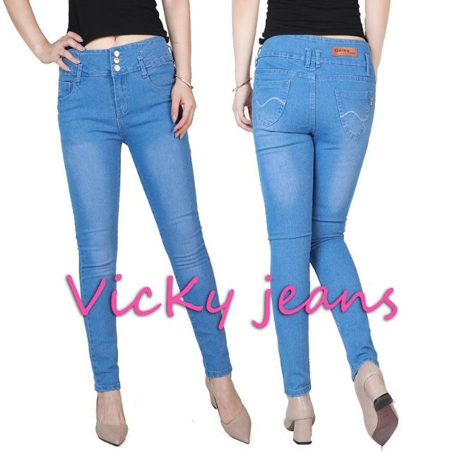 baby blue high waisted pants