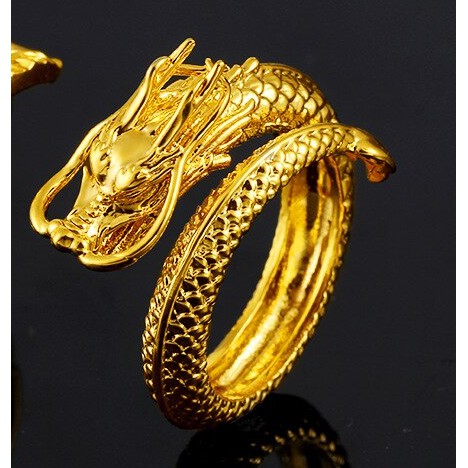 Feng Shui Swerte Allday Everyda Adjustable Dragon Ring | Shopee Philippines