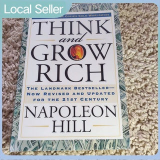 【Ready Stock】THINK AND GROW RICH by Napoleon Hill (BESTSELLER)