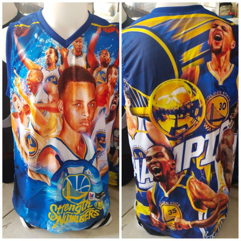 GSW Steph Curry full sublimation jersey | Shopee Philippines