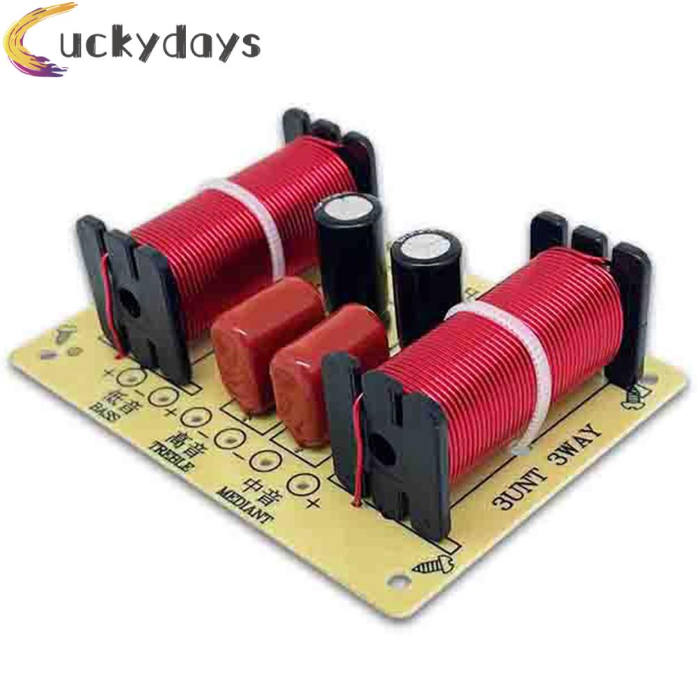 3 Way Speaker Crossover Circuit Treble Midrange Bass Frequency Divider