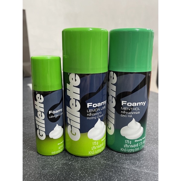 Gillette Shave Foamy 50g / 175g Shopee Philippines