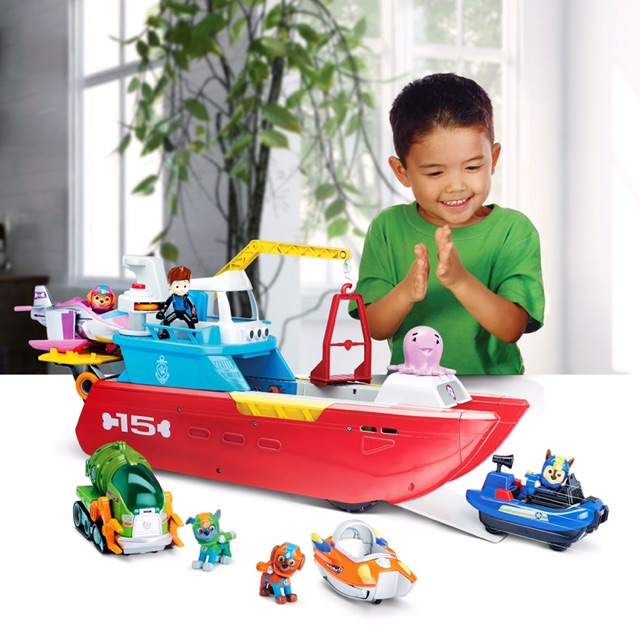 paw patrol boat toys