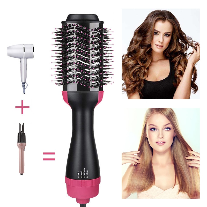 hair curling comb 3 in 1