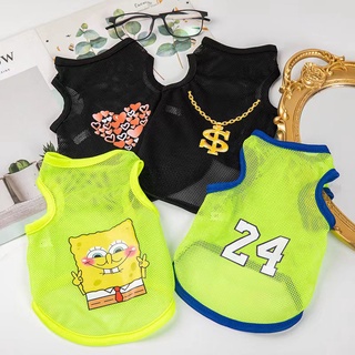 New pet vest Teddy puppy dog hero clothes spring and summer small dog Pet ClothES