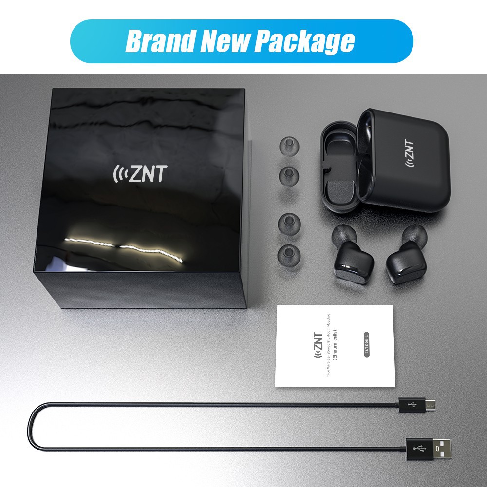 Set Of 2 Znt D06 L True Wireless Earbuds With Bluetooth 5 0 And Hi Fi Mini Earphone Earphones Shopee Philippines