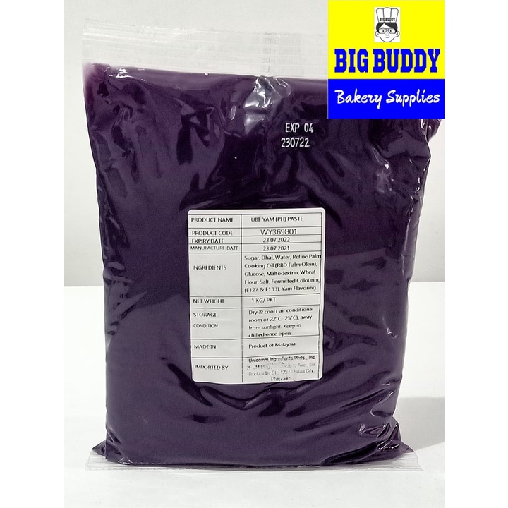 Ube Yam Paste 1kg Product of Malaysia Shopee Philippines