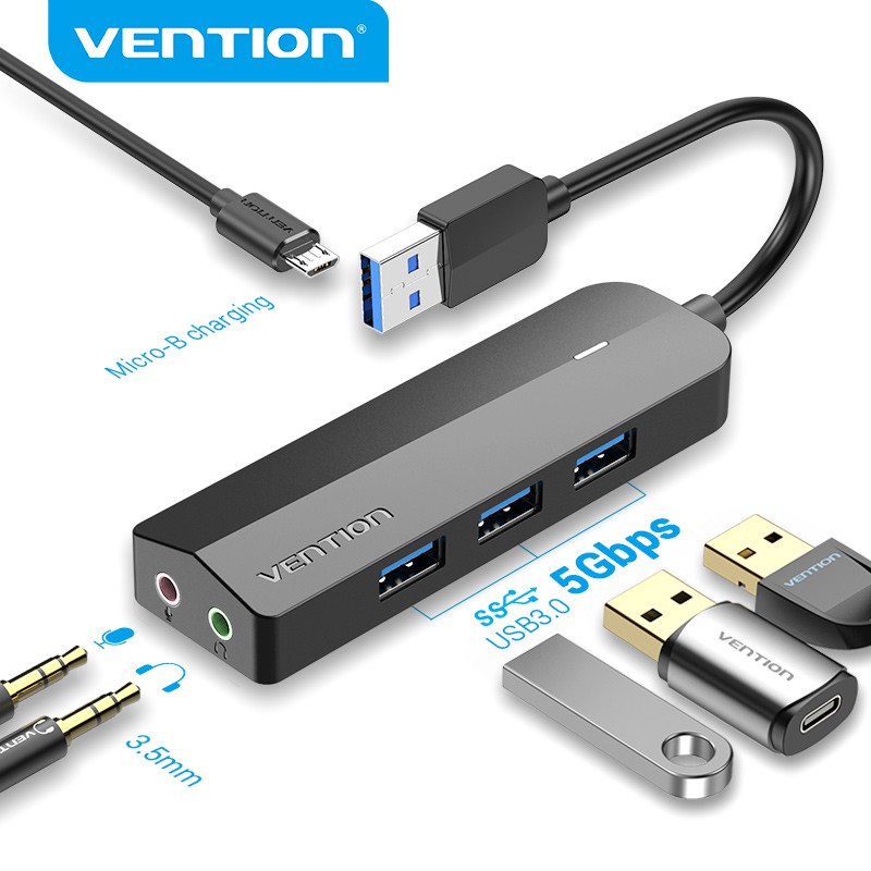 Vention usb звуковая карта внешний usb адаптер звуковой карты для замены гарнитуры