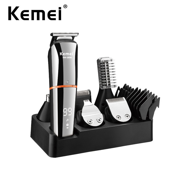 men's grooming kit with nose hair trimmer