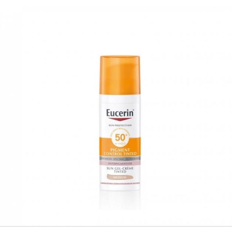 Eucerin Sun Pigment Control Tinted Gel-Cream SPF50+ Medium 50ml ...