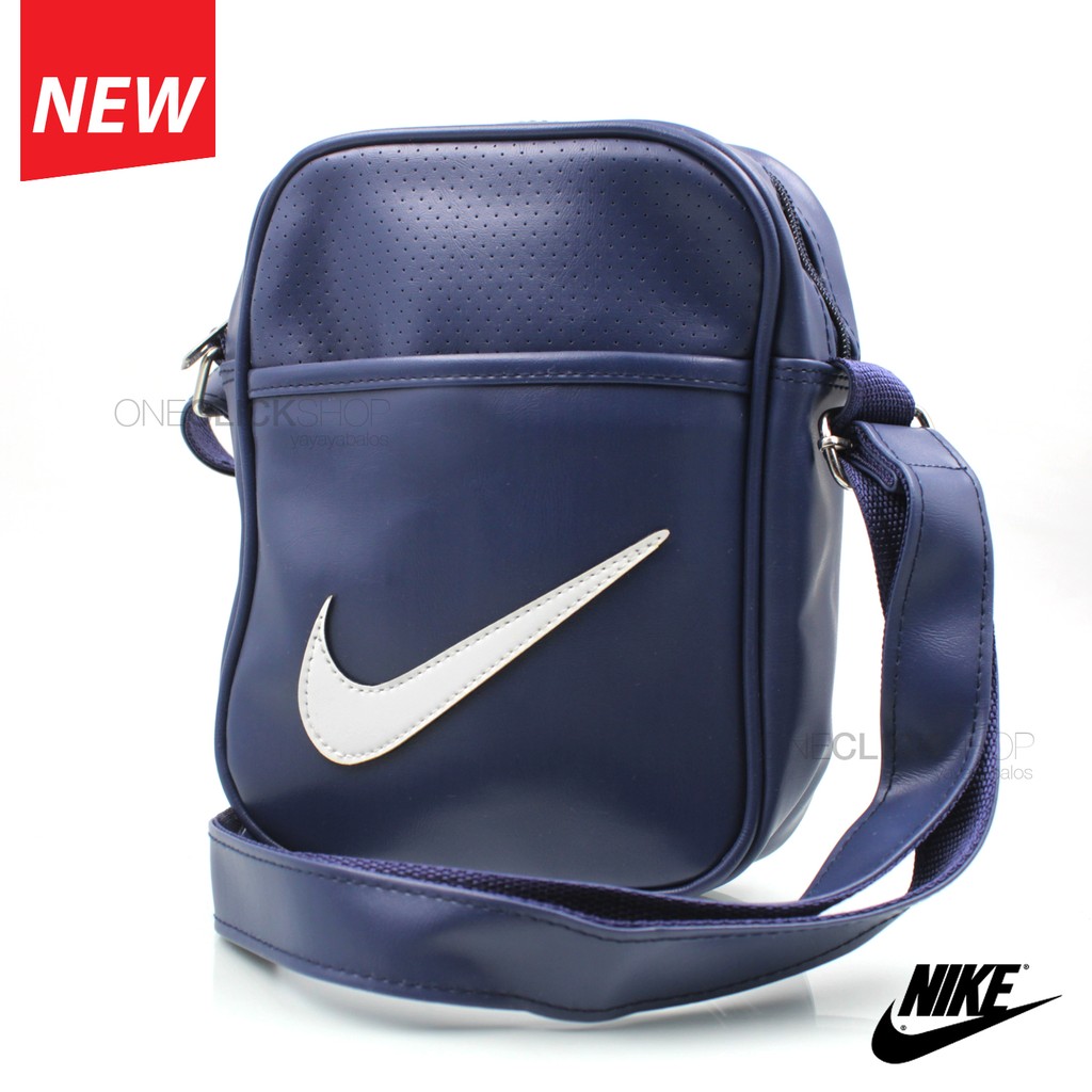 nike leather sling bag