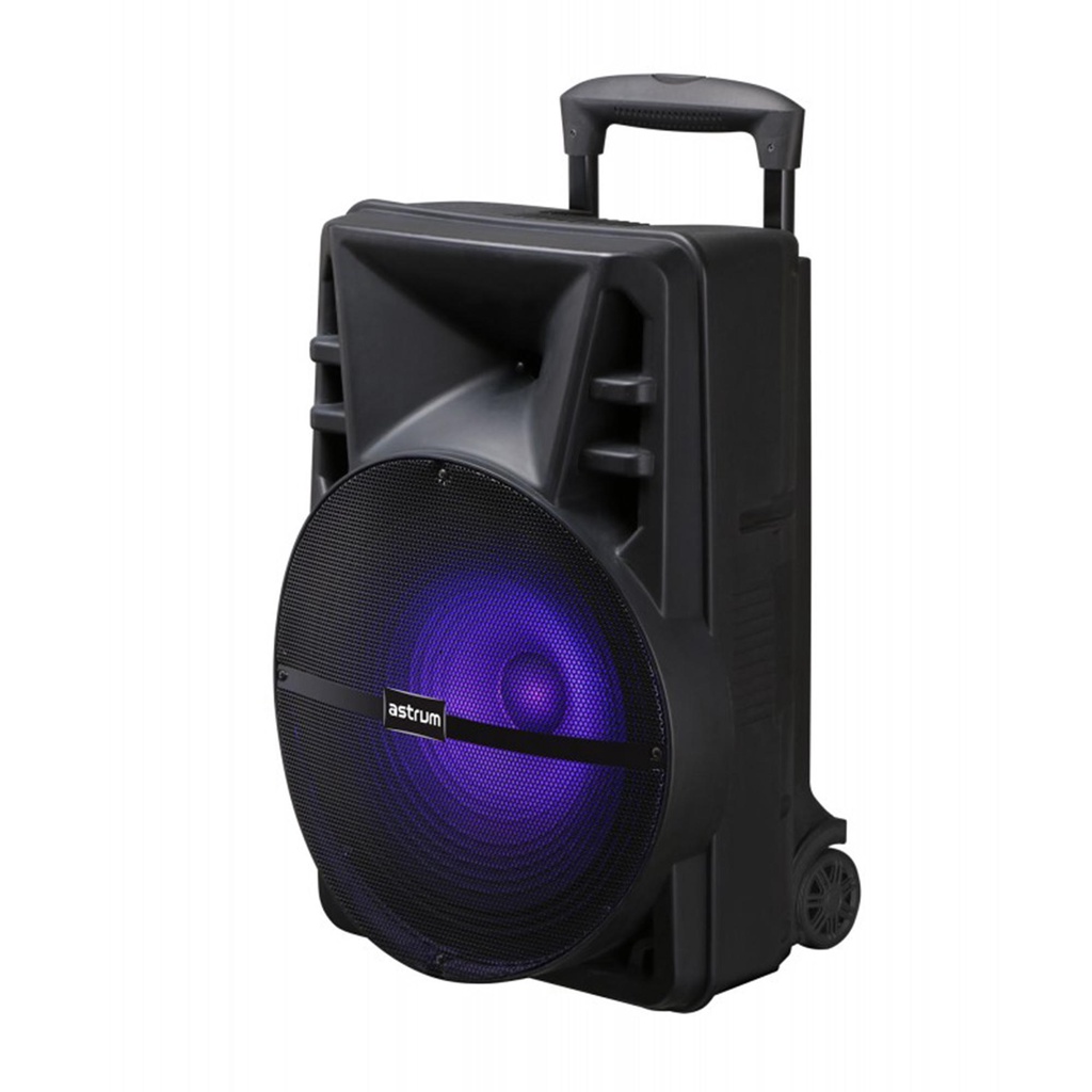 Astrum Multimedia Wireless Bluetooth Trolley Speaker 15 Subwoofer 40W