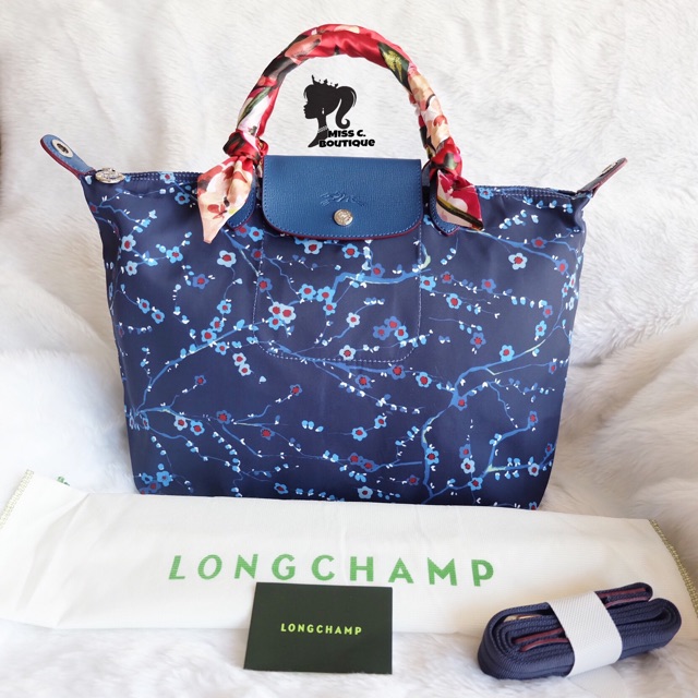 longchamp cherry blossom bag
