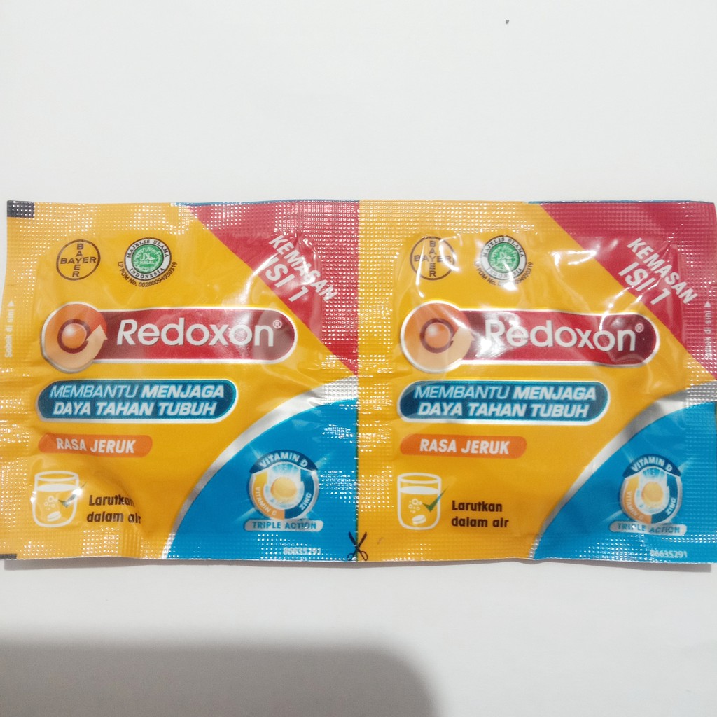 Redoxon Triple Action Strip Packaging Shopee Philippines