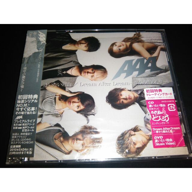 a Aitai Riyuu Dream After Dream Cd Dvd Jpop Music Album Shopee Philippines