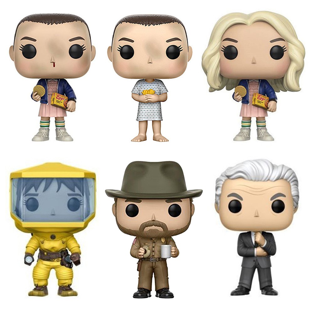 Stranger Things Eleven Funko Pop With Eggos Demogorgon Toy