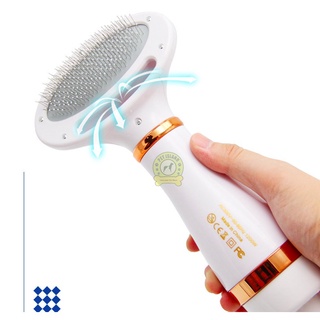 ▽2In1 Portable Pet Comb Dryer /Dog Cat Hair Dryer & Comb Grooming