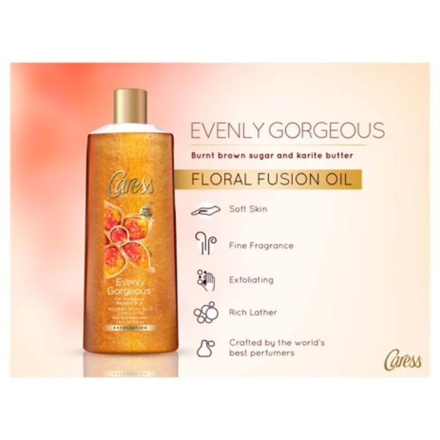 caress exfoliating body wash