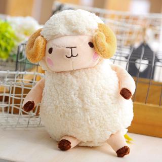 large stuffed sheep