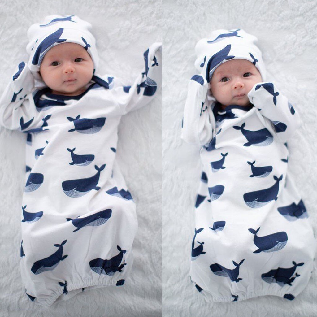 newborn baby boy swaddle set