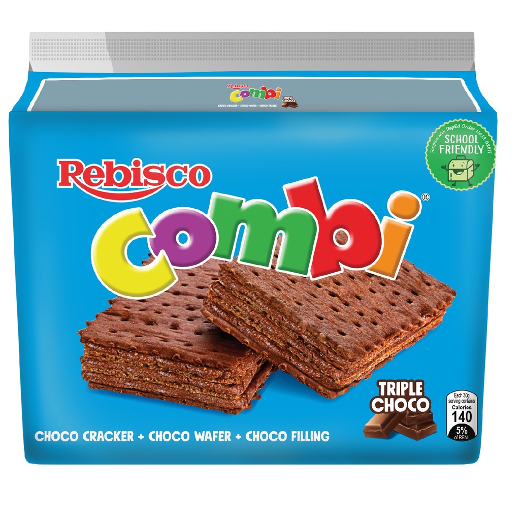 REBISCO COMBI TRIPLE CHOCO SANDWICH (10s x 30g) | Shopee Philippines