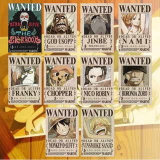 UPDATED One Piece Bounty Posters (read description)  Shopee Philippines