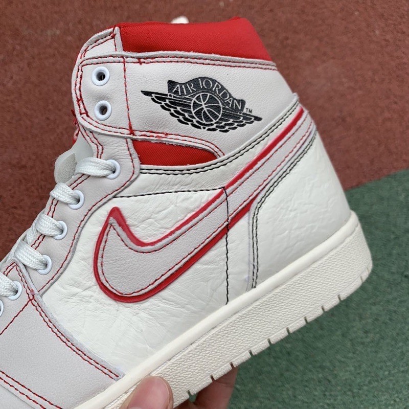 jordan 1 red stitching