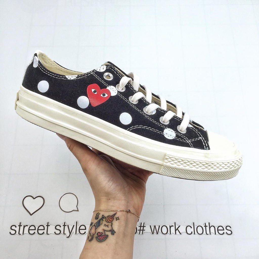 converse cdg polka