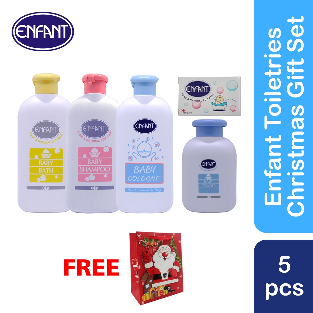 Enfant toiletries gift set 5 pcs shopee philippines
