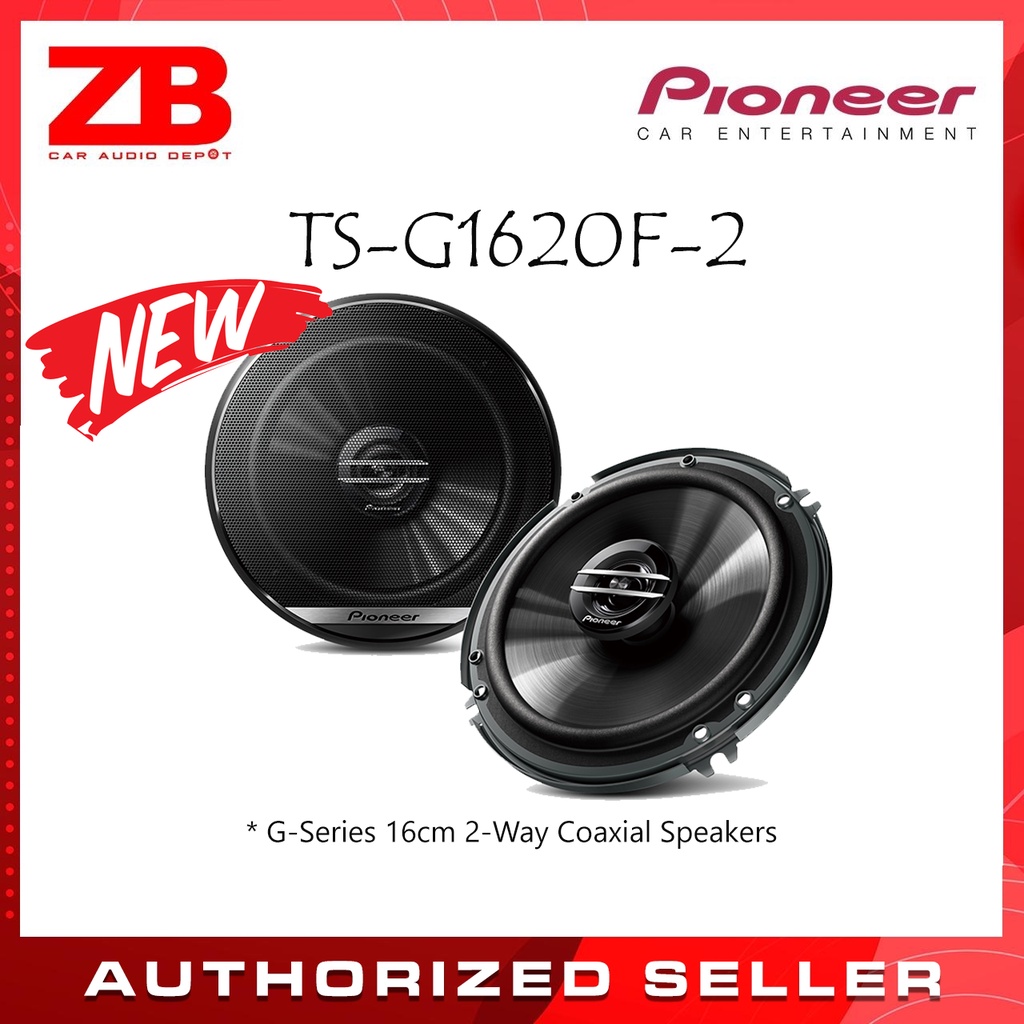 Pioneer TSG1620F2 GSeries 16cm 2Way Coaxial Speakers Shopee